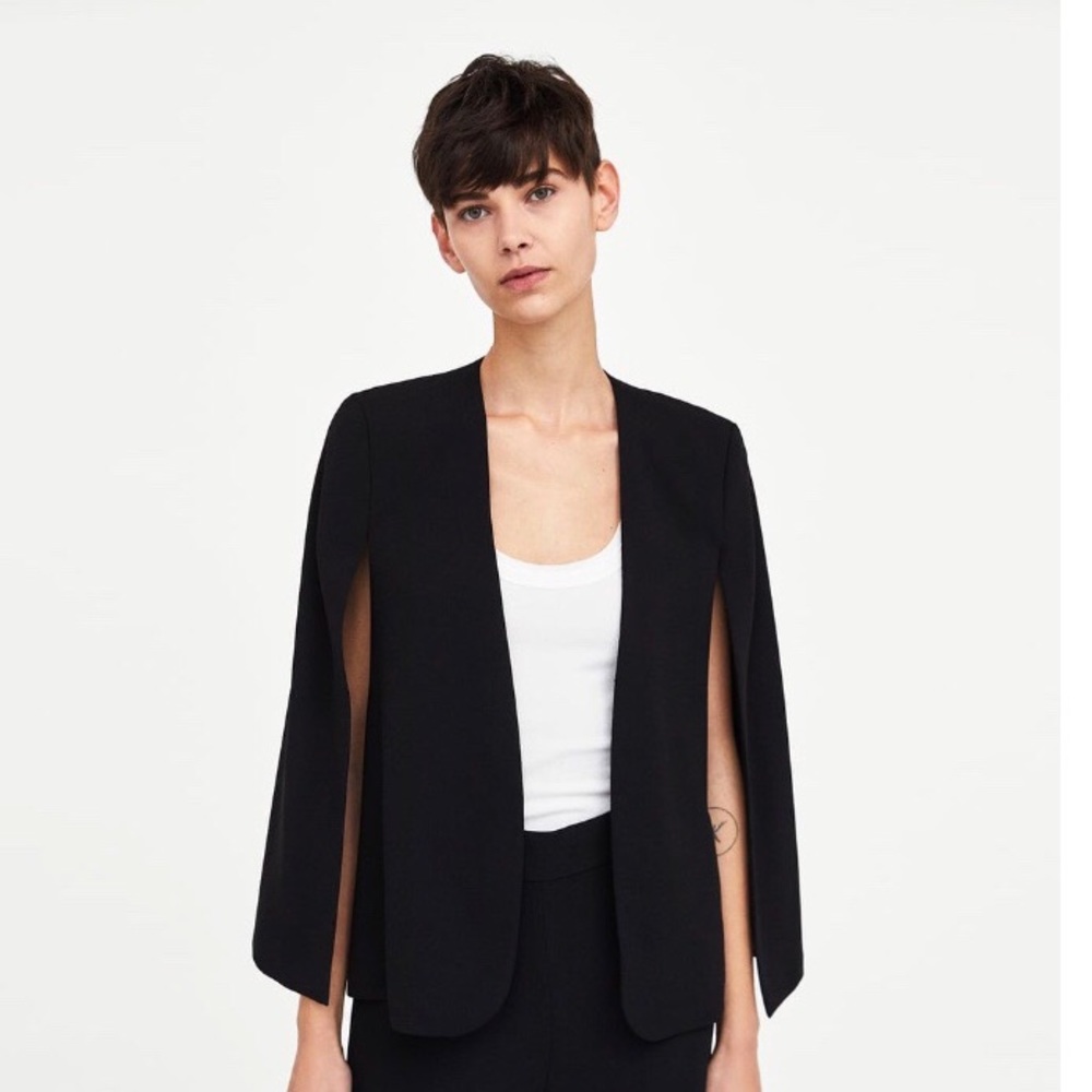 Zara Cape Blazer